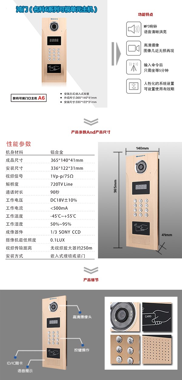 博罗县可视单元主机1